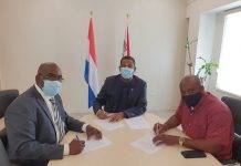 Minister of VSA and ECYS support PJIAE with Pavilion for arrival terminal expansion