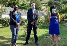 Prime Minister Silveria Jacobs meets with Dutch Minister of Foreign Affairs Stef Blok