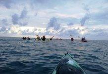 EPIC Sunset Kayak Raises Funds for Cleaner Lagoon