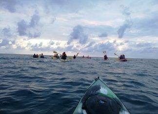 EPIC Sunset Kayak Raises Funds for Cleaner Lagoon