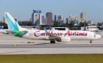 Caribbean Airlines will fly twice weekly from Montego Bay and Kingston to North America