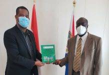 Minister of VSA presented with Sint Maarten 2020 Labor Market Needs Assessment Survey Report