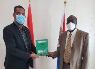 Minister of VSA presented with Sint Maarten 2020 Labor Market Needs Assessment Survey Report