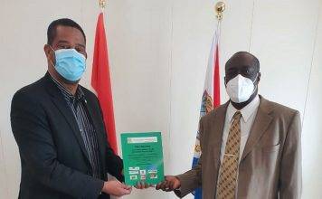 Minister of VSA presented with Sint Maarten 2020 Labor Market Needs Assessment Survey Report