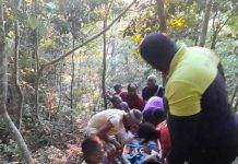 A man died of natural causes while hiking a trail on St.Peters hill