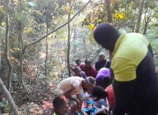A man died of natural causes while hiking a trail on St.Peters hill