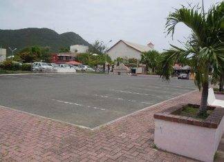 Clem Labega Square parking lot open to the public