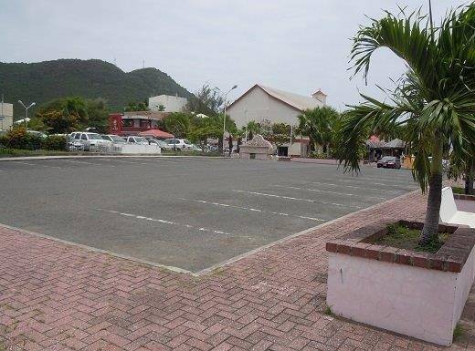Clem Labega Square parking lot open to the public