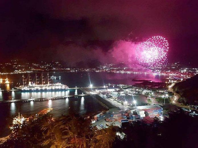 Great bay fire work
