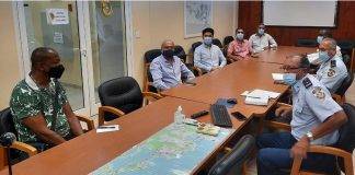 Meeting between Philipsburg Merchants association and Sint Maarten Police Force.