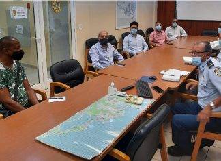 Meeting between Philipsburg Merchants association and Sint Maarten Police Force.