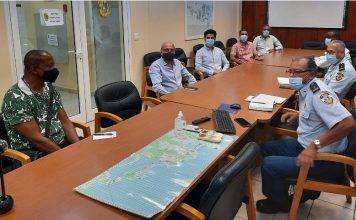 Meeting between Philipsburg Merchants association and Sint Maarten Police Force.
