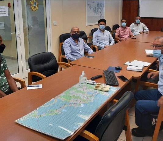 Meeting between Philipsburg Merchants association and Sint Maarten Police Force.