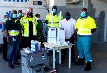 Ambulance Department acquires Electrolytic Dry Fog Sterilizing Atomizer Machines