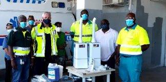 Ambulance Department acquires Electrolytic Dry Fog Sterilizing Atomizer Machines
