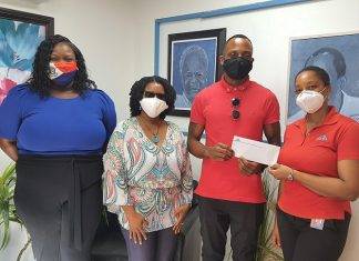 The St. Maarten National Heritage Foundation & Museum receives a donation from N.V. GEBE