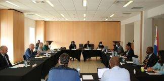 St. Maarten government representatives meet with State Secretary Knops