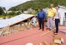 New roof for Sunny Valley, light masts go up at sports field