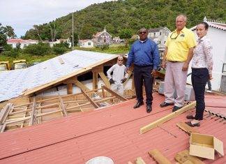 New roof for Sunny Valley, light masts go up at sports field