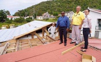 New roof for Sunny Valley, light masts go up at sports field