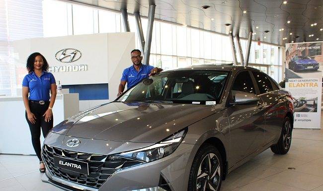 The Award-Winning New 2021 Hyundai Elantra Sedan Available At Motorworld