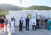 Governor drs. E. B. Holiday tours SMMC and ACF