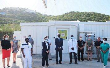 Governor drs. E. B. Holiday tours SMMC and ACF