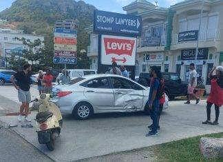 Motorbike rider injured on the Welfare road