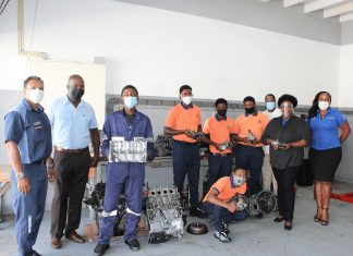 Motorworld Supports St. Maarten Vocational Training School’s Automotive Program with Equipment & Student Internships