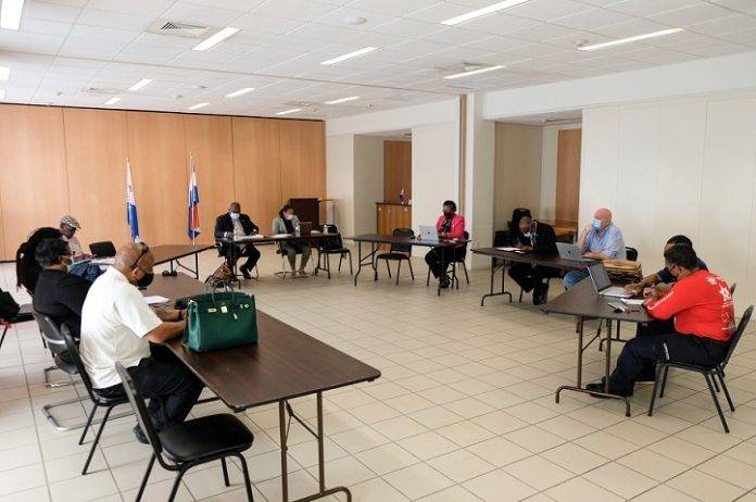 Meeting with Prime Minister Silveria Jacobs and the CCSU Membership