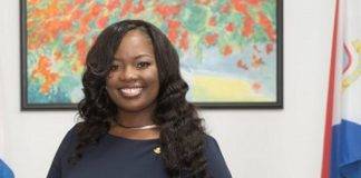 Minister of Justice hits pedestrian at the intersection of L.B.Scott road and the St.Peters road