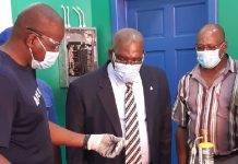 Minister of Education drs. Samuel visited the National Institute of Professional Advancement