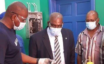 Minister of Education drs. Samuel visited the National Institute of Professional Advancement