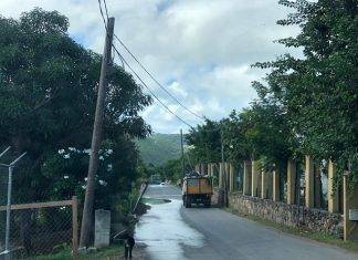 NV GEBE working together with the Ministry of VROMI and Justice to bring street lights back on in neighborhoods