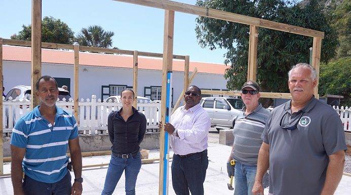 Greenhouse being built for senior citizens