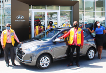 St. Maarten Lions Club Hosts Fundraising Raffle of Hyundai Grandi10, Sponsored In-Part by Motorworld