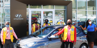 St. Maarten Lions Club Hosts Fundraising Raffle of Hyundai Grandi10, Sponsored In-Part by Motorworld