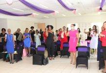 20 Women Honored on IWD for Exemplary Work in their Community A toasts by the attendees.