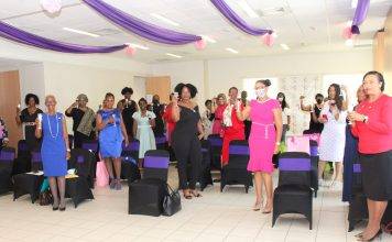 20 Women Honored on IWD for Exemplary Work in their Community A toasts by the attendees.