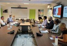 Prime Minister Jacobs and Préfet Gouteyron discuss synchronization of current health protocols and vaccination strategy on St. Martin