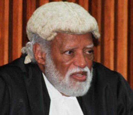 Former Court of Appeal President Sir Elliott Mottley Joins Dr the Hon. Ewart Brown’s Legal Team