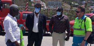 Minister of VSA conducts work visit to Fire and Ambulance department