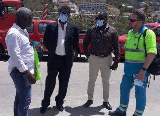 Minister of VSA conducts work visit to Fire and Ambulance department