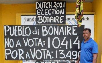 Results Dutch election March 2021- Sends a clear message of discontent from the people of Bonaire.