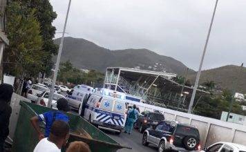 Driver injured after an altercation with a client.