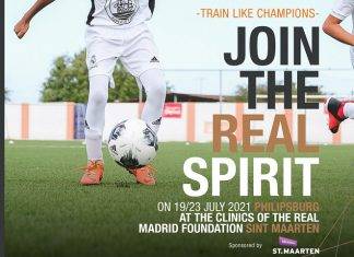 Real Madrid Foundation football clinic for boys and girls