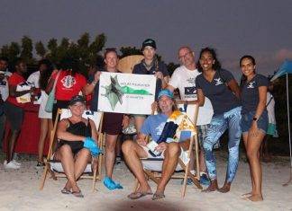 Volunteers Pick Up Over 3,200 Pounds of Trash at Mullet Bay; Nature Foundation Requests that Beach Visitors Prevent Littering