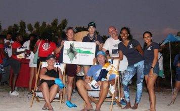 Volunteers Pick Up Over 3,200 Pounds of Trash at Mullet Bay; Nature Foundation Requests that Beach Visitors Prevent Littering
