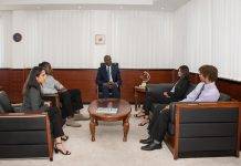 Governor Holiday receives winners Governor’s Youth Awards for Excellence 2020