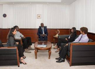 Governor Holiday receives winners Governor’s Youth Awards for Excellence 2020